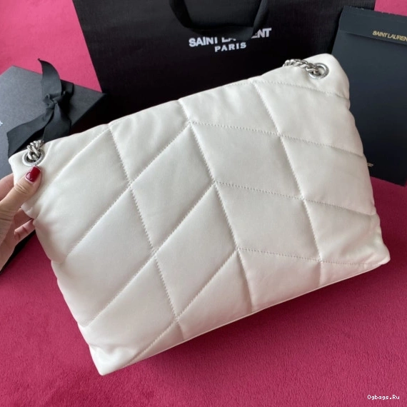 LAMBSKIN BAG YSL MEDIUM IN QUILTED PUFFER 0824